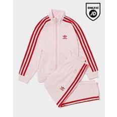 adidas Originals Girls Firebird Full Zip Tracksuit - Pink
