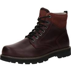 Röda Snörkängor Timberland Boots Med Snörning Britton Road Boot - Rostbrun/Burgundy