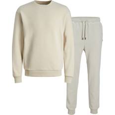 Beige - Herre Jakkesæt Jack & Jones Joggingdragt Jjebradley Creme