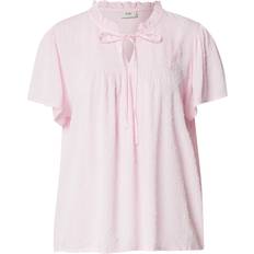 Ensfarvet Bluser JDY Bluse Pink Lady - Lyserød