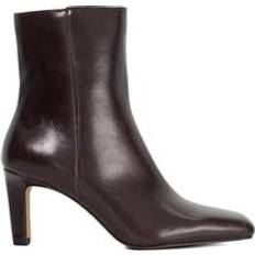 Dune London Ankle Boots Dune London Ovation Heeled Ankle Boots - Brown
