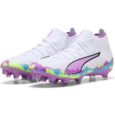 Firm Ground (FG) - Multicoloured Football Shoes Puma Ultra 6 Match+ Brilliance Football Boots - White