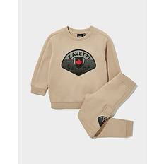 Botticini Reflective Crew Tracksuit Kids - Brown