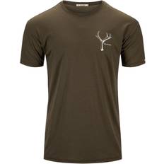 Aclima Herr T-shirts Aclima Lightwool 140 Classic Tee Antler - Tarmac