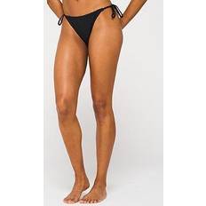 Nike Polyester Bikinis Nike Terry String Bikini Bottom - Black