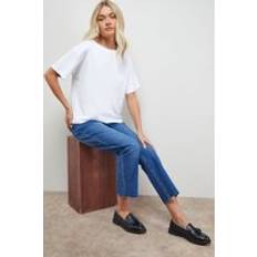 Loafers Oasis Bunny Leather Brogue Detail Tassel Loafers - Black