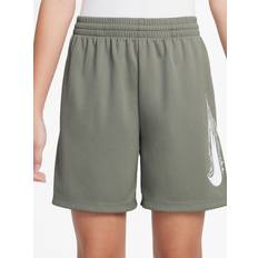 Green - Tennis Trousers & Shorts Nike Dri-Fit Multi Shorts Kids - Olive
