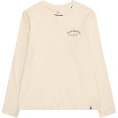 Uld Skjorter Børnetøj Jack & Jones Junior Shirts Rustrød/Uldhvid