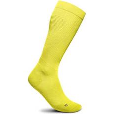 Gul - Merinould Strømper Bauerfeind Run Ultralight Compression Socks - Gul