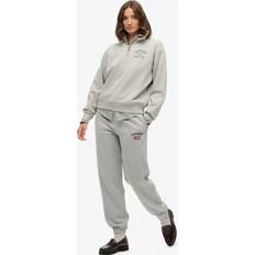 Boyfriend Byxor Superdry Athletic Essential Boyfriend Joggers - Grey