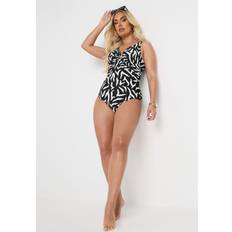 Black - Sportswear Garment Swimsuits Yours Print Premium Swimsuit Curve - Black