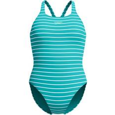 Stripes - Women Swimsuits Speedo Endurance Medalist Printed Swimsuit - Turquoise