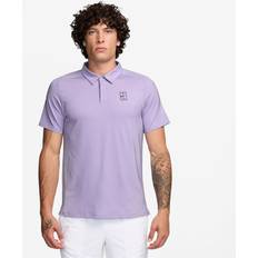 Nike Purple Polo Shirts Nike Court Dri-FIT Advantage Polo Men - Lilac