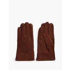 Tommy Hilfiger Brown Gloves & Mittens Tommy Hilfiger Flag Leather Gloves