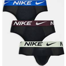 Nike 3XL Men's Underwear Nike Dri-Fit Essential Microfibre 3 Pack Hip Briefs - Black