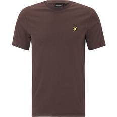 Lyle & Scott Tøj Lyle & Scott Bluser Plain T-shirt Top Herre Brun