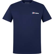 Berghaus Herr T-shirts Berghaus Bg M Front Back Tee - Marinblå