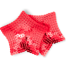 Nipple covers på rea Oh mama! Stjärnformade Nipple Covers Med Paljetter - Röd