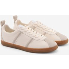 Mango Trainers Mango Contrast Panel Sneakers - White