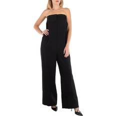 Burberry Women Jumpsuits & Overalls Burberry Ekd Embroidered Tailored Jumpsuit - Blue