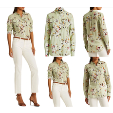 Ralph Lauren Blouses Ralph Lauren Floral Blouse Shirt Top Retro