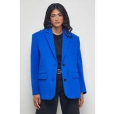 Women Blazers on sale Warehouse Oversized Blazer Coat - Dark Blue