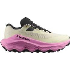Salomon Hvid Sportssko Salomon Ultra Glide 3 - Almond Milk Cyclamen - Black