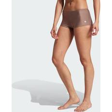 Adidas Brown Swimwear adidas Essentials Hot Pants Bikinihose - Trace Brown