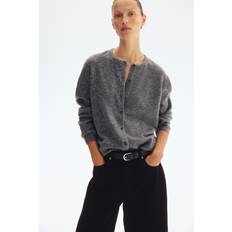 Dame - Grå Overdele H&M Gråmeleret Cardigan Med Løs Pasform - Dame