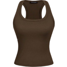 Shein Floreya Square Neck Camisole Women Summer Sexy Minimalist Casual Fitted Waist Slimming Sleeveless Layering Tank Top