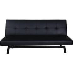Venture Design Bodil Black Sofa 180cm 3 Seater
