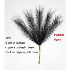 Shein 1PC Hand-Forged Metal Wire Vase Pampas Black Decorative Item 5pcs