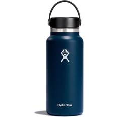 Hydro Flask Med handtag Vattenflaskor Hydro Flask Wide Mouth Flex Cap 946 ml Vattenflaska 0.946L