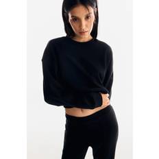 Black - Women Suits H&M Ladies 2-Piece Sweatshirt Set - Black