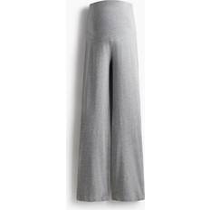 H&M MAMA Before & After Flared Trousers Grey Marl