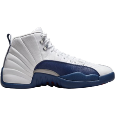 Nike Air Jordan 12 Sko Nike Air Jordan 12 Retro M - White/Metallic Silver/Varsity Red/French Blue