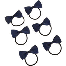 Shein 6pcs/Pack Twin Bowknot Hair Ties For Girls