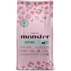 Monster Katter Husdjur Monster Grain Free Chicken & Turkey Kattunge 6 6kg