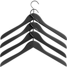 Hay Soft Coat Slim Black Hanger 44cm 4pcs