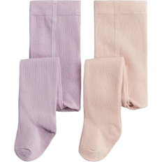 Pantyhoses Children's Clothing H&M Baby - Light purple/Light pink 2-pack tights - Size: 6-12M
