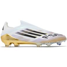 adidas F50 Elite Laceless FG M - Cloud White/Core Black/Gold Metallic