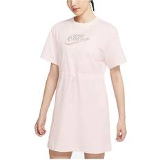 Nike Pink Dresses Nike As W Nsw Gx Vintage Casual Sports Dress - Pink