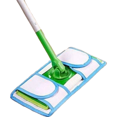 1pc Fit Flat Adhesive Mop Cloth Microfiber