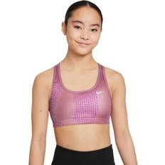 Nike Pink BH'er Nike Swoosh Reversible Sports Bh - Pink
