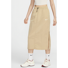 Nike Green Skirts Nike Essential Woven High Waisted Midi Skirt - Dm6249
