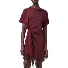 AllSaints Short Dresses AllSaints Lana Lace Dress - Burgundy