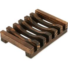 Shein 1pc Creative Wooden Soap Dish Rack