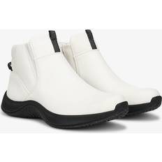 Foam Boots Ryka Embrace Ankle Bootie Boots Egret White Faux Leather