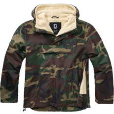Multicoloured - Sportswear Garment Jackets Brandit Sherpa Windbreaker - Woodland