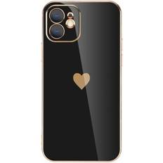 Solid Plating Lens Protection Phone Case